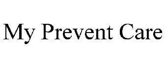 MY PREVENT CARE