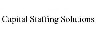 CAPITAL STAFFING SOLUTIONS