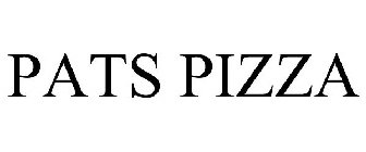 PATS PIZZA