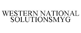 WESTERN NATIONAL SOLUTIONSMYG