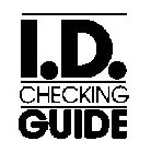 I.D. CHECKING GUIDE