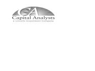 CA CAPITAL ANALYSTS A LINCOLN INVESTMENT COMPANY