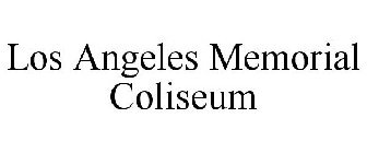 LOS ANGELES MEMORIAL COLISEUM