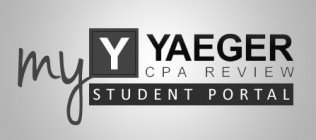 MY Y YAEGER CPA REVIEW STUDENT PORTAL