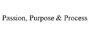 PASSION, PURPOSE & PROCESS