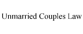 UNMARRIED COUPLES LAW
