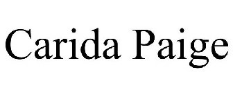 CARIDA PAIGE