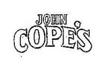 JOHN COPE'S