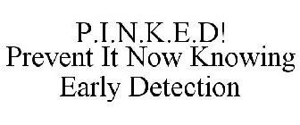 P.I.N.K.E.D! PREVENT IT NOW KNOWING EARLY DETECTION