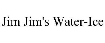 JIM-JIM'S WATER-ICE