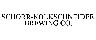 SCHORR-KOLKSCHNEIDER BREWING CO.