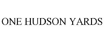 ONE HUDSON YARDS