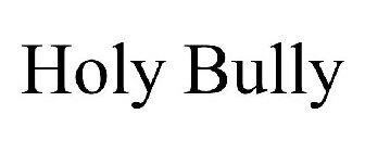 HOLY BULLY