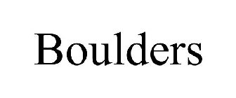 BOULDERS