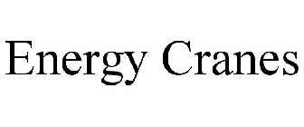 ENERGY CRANES