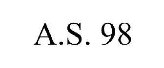 A.S. 98