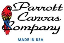 PARROTT CANVAS COMPANY MADE IN USA