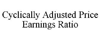 CYCLICALLY ADJUSTED PRICE EARNINGS RATIO