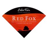 BELTON FARM TRADITIONAL HANDMADE CHEESE RED FOX RED LEICESTER WITH A CUNNINGLY UNEXPECTED CRUNCH