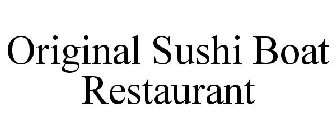 ORIGINAL SUSHI BOAT RESTAURANT