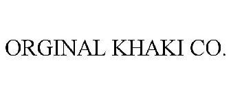 ORIGINAL KHAKI CO.