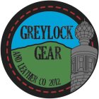GREYLOCK GEAR AND LEATHER CO. 2012