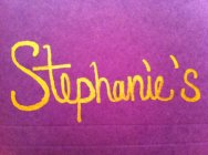 STEPHANIE'S