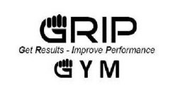 GRIP GYM GET RESULTS IMPROVE PERFORMANCE