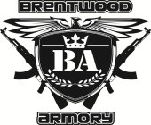 BRENTWOOD ARMORY BA