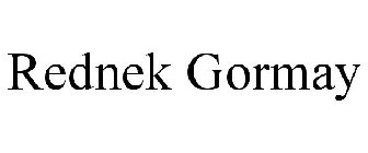 REDNEK GORMAY