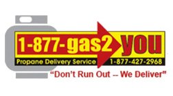 1-877-GAS2 YOU PROPANE DELIVERY SERVICE 1-877-427-2968 