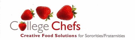 COLLEGE CHEFS CREATIVE FOOD SOLUTIONS FOR SORORITIES/FRATERNITIES