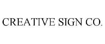 CREATIVE SIGN CO.