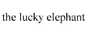 THE LUCKY ELEPHANT