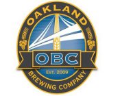 OAKLAND BREWING COMPANY, OBC, EST. 2009