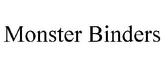 MONSTER BINDERS