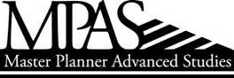 MPAS MASTER PLANNER ADVANCED STUDIES