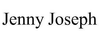 JENNY JOSEPH