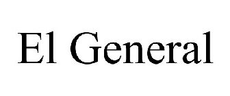EL GENERAL