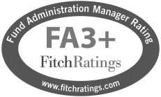 FUND ADMINISTRATION MANAGER RATING FA3+ FITCH RATINGS WWW.FITCHRATINGS.COM