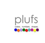 PLUFS COLORS. NUMBERS. SHAPES.