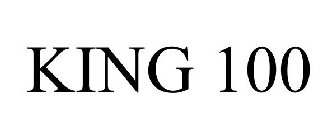 KING 100