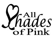 ALL SHADES OF PINK
