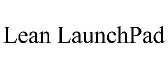 THE LEAN LAUNCHPAD