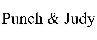 PUNCH & JUDY