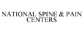NATIONAL SPINE & PAIN CENTERS