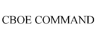 CBOE COMMAND