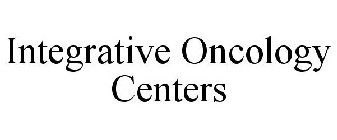 INTEGRATIVE ONCOLOGY CENTERS
