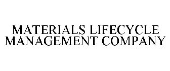MATERIALS LIFECYCLE MANAGEMENT COMPANY