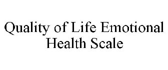 QUALITY OF LIFE EMOTIONAL HEALTH SCALE